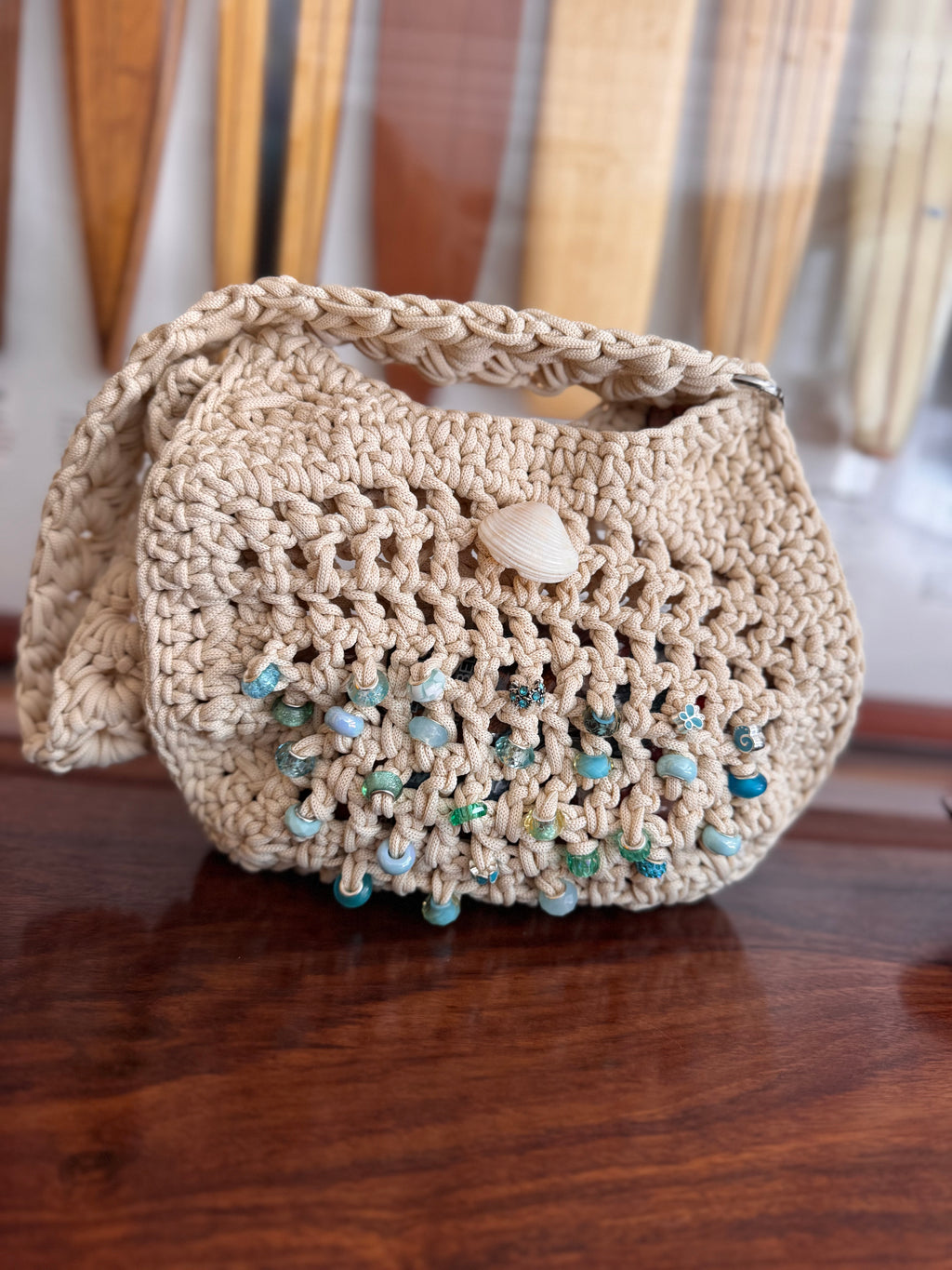 Embellished handbag