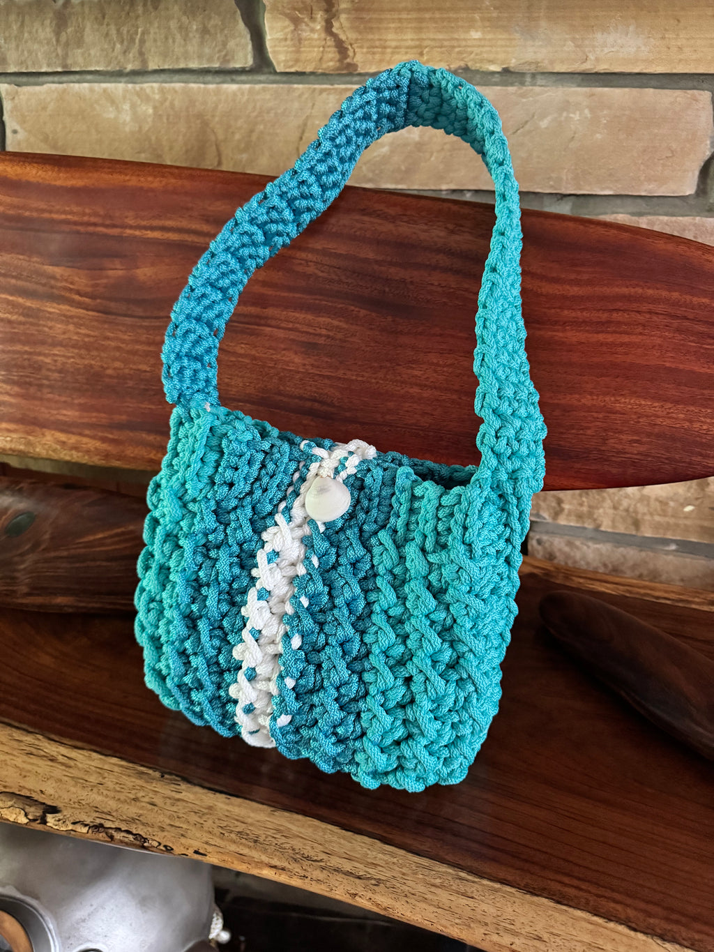 Blue sea bag