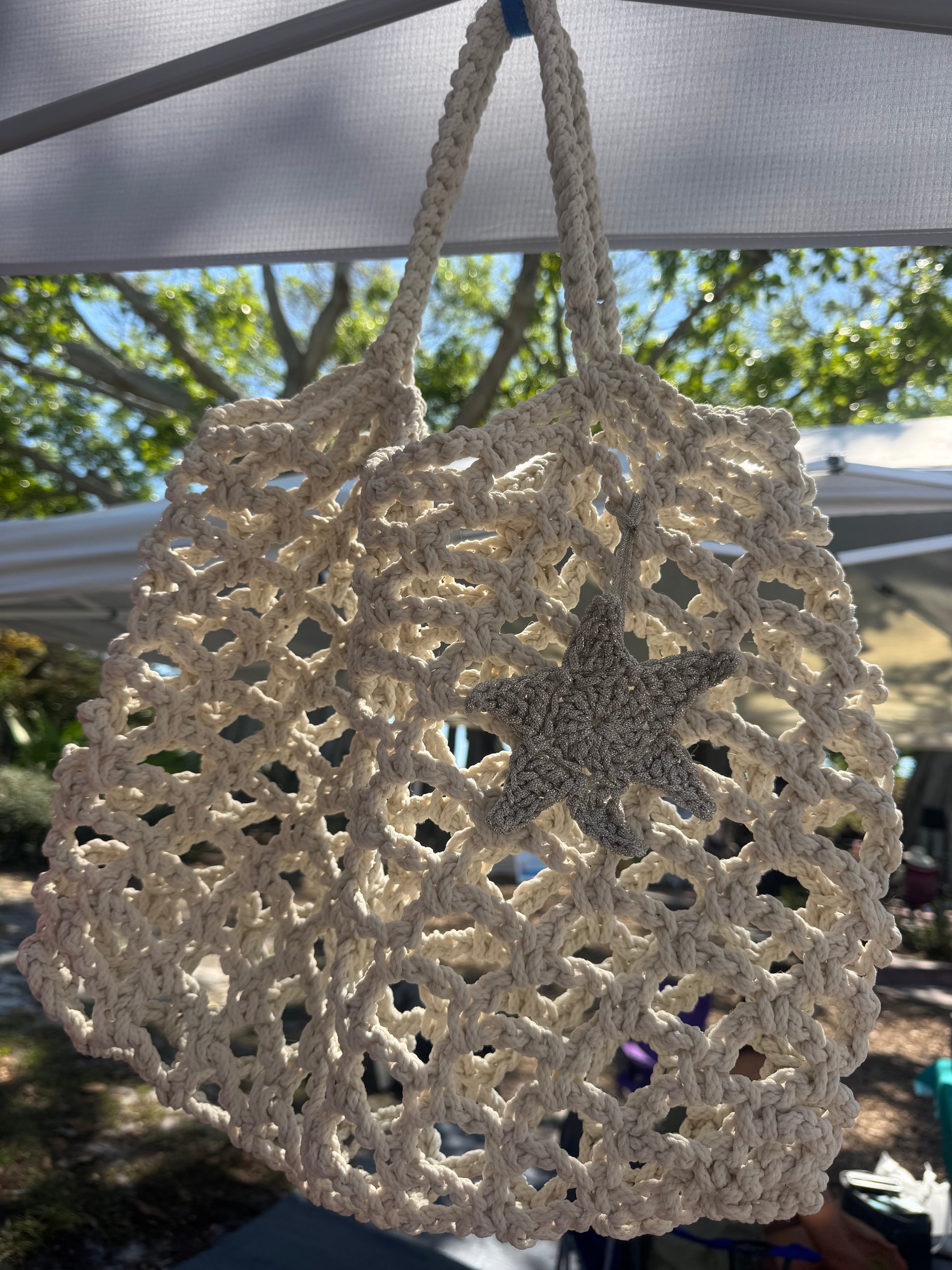 Beach bag White