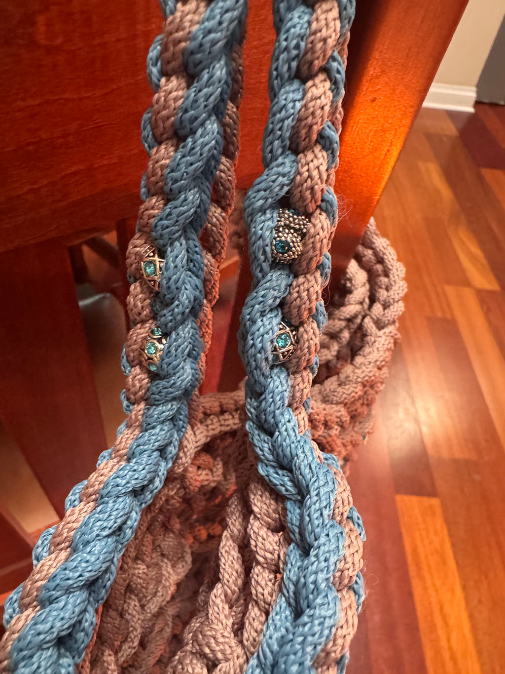 Small Shopping bag with blue details